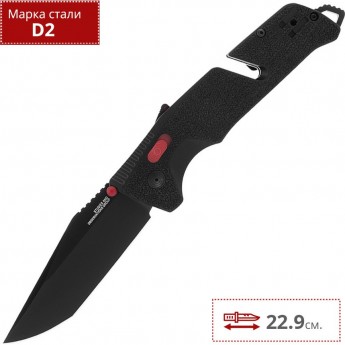 Нож SOG TRIDENT MK3 BLACK-RED TANTO 11-12-04-41 Нож SOG TRIDENT MK3 BLACK-RED TANTO 11-12-04-41